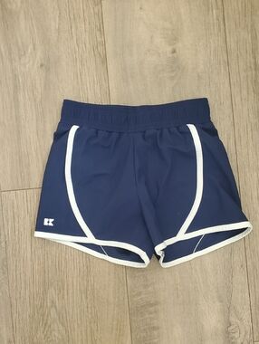 Courtside girls navy super short Size 3/4